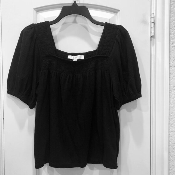 Loft Smock  Blouse - Size: S - Picture 6 of 8